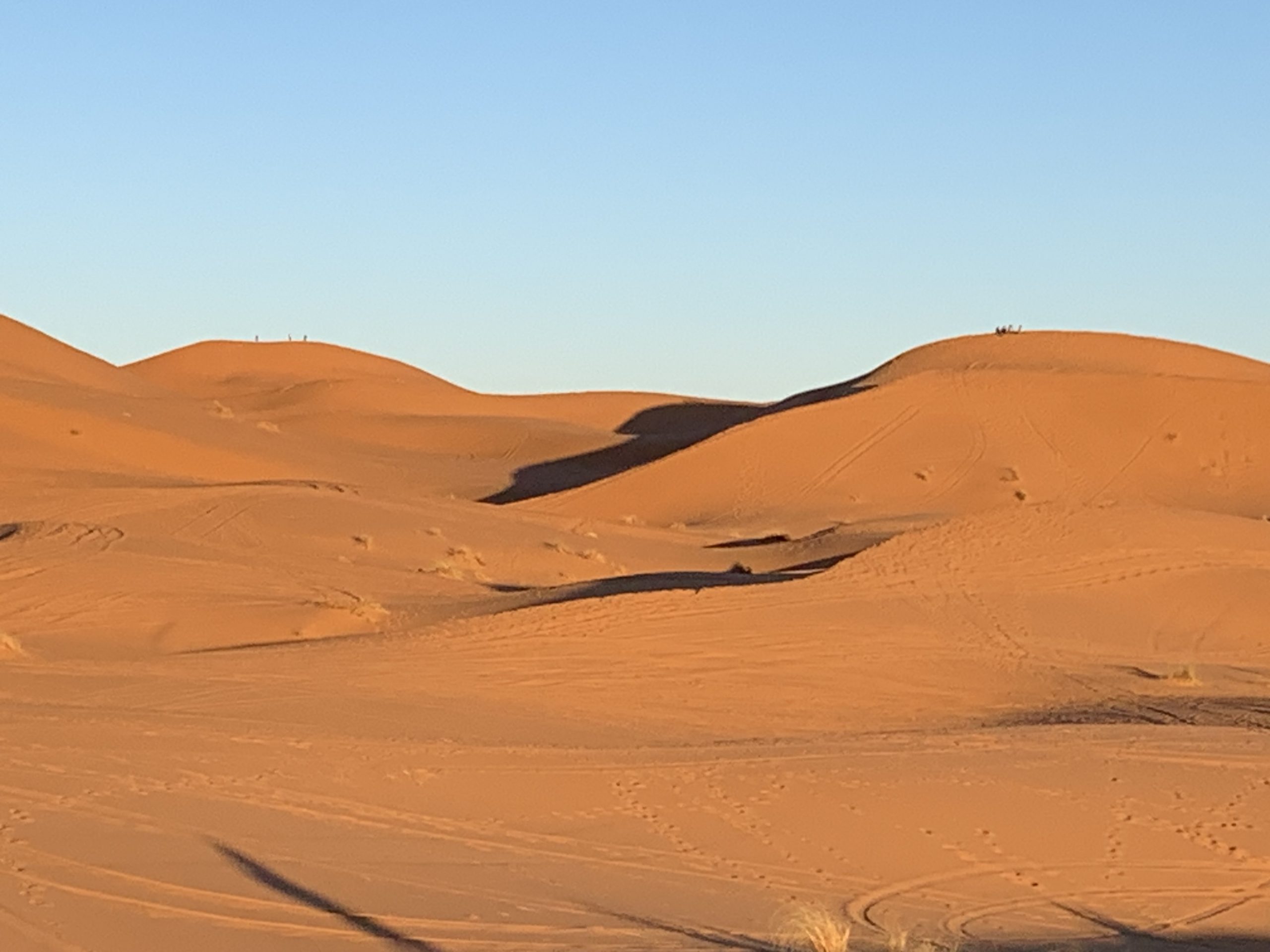 Weite Stille in der Wüste